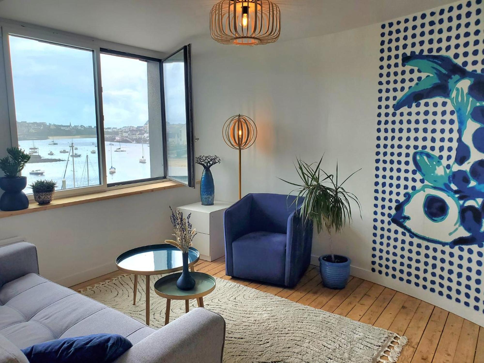 Anatoline Audierne Appart'Hotel Vue Mer - Sea & Harbor Stay Exteriör bild