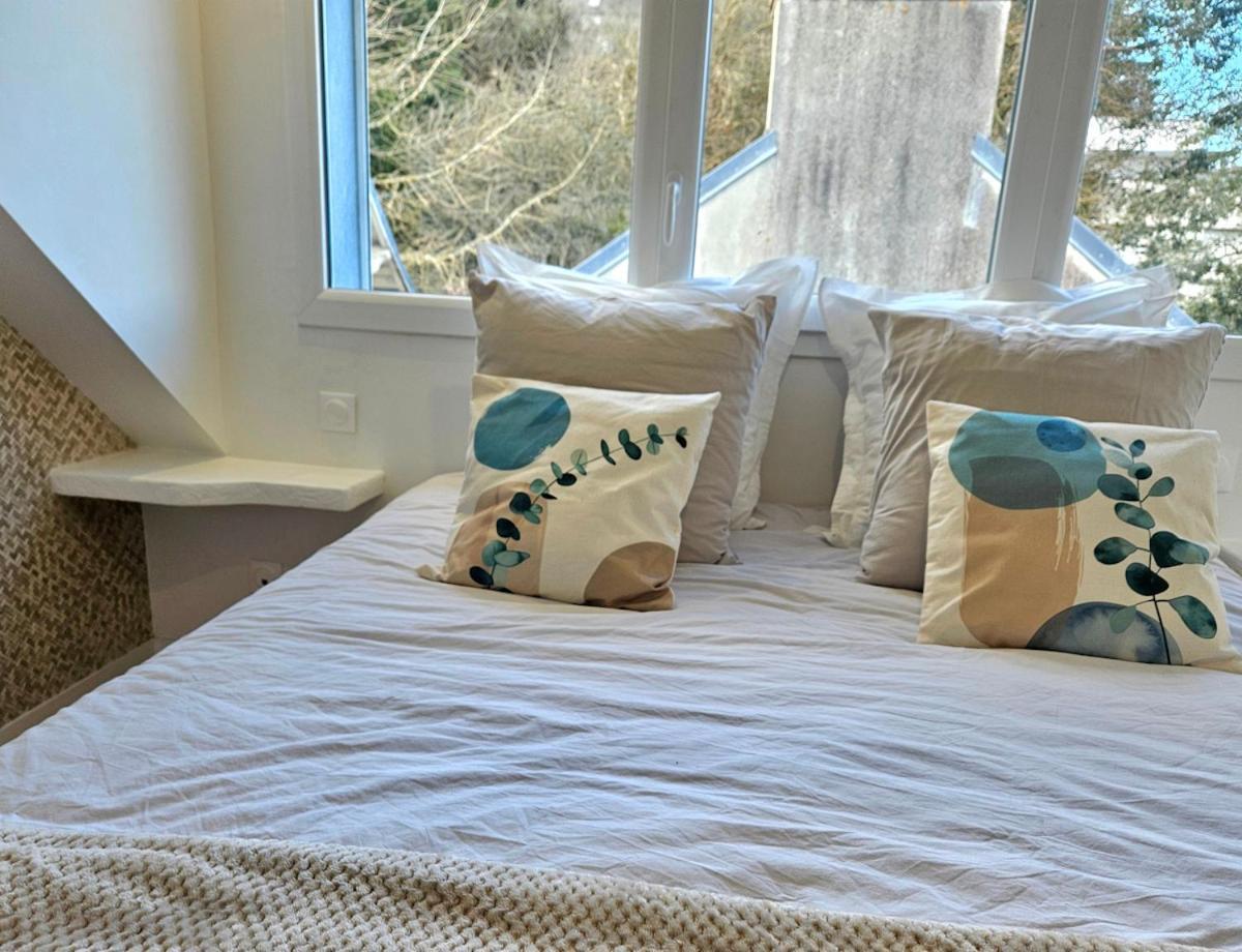 Anatoline Audierne Appart'Hotel Vue Mer - Sea & Harbor Stay Exteriör bild